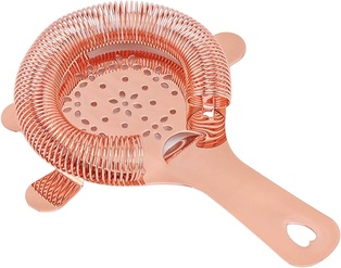 Rose Gold Bar Strainer 4 prong