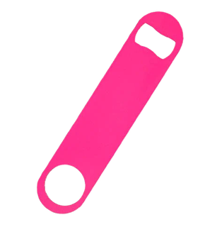 Bottle Opener Flat Pink (Single)