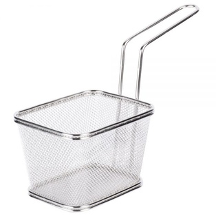 Double Serving Fry Basket (Stainless Steel)