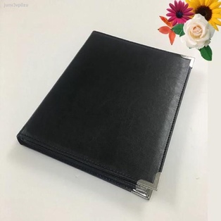 Menu Cover (8 pocket) (Black)