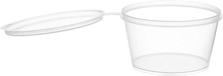 PP CONDIMENT CUPS WITH LIDS 2OZ 50pk