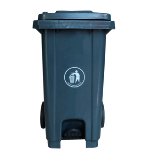 Two Wheels Step Open Mobile Garbage Bin