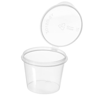 PP CONDIMENT CUPS WITH LIDS 1OZ 100pk