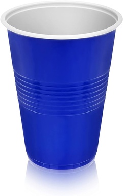 Plastic Solo Cups 16 oz. Blue 50pk