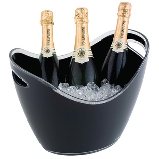 Wine Bucket Plastic (Blk) Small