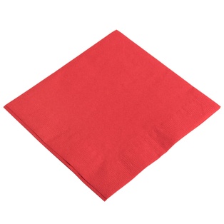 Cocktail Napkins 1ply 9"x9" (Red) 250pcs