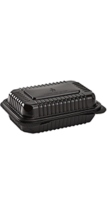 ARC - Black 6*9"  Snackbox Clamshell