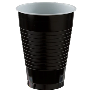 Plastic Solo Cups 10 oz. 50pcs Blk