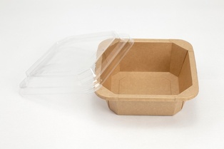 Salad Box (Square) 1200ml with Pet Lid