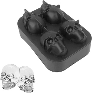 Silicon Ice Ball Mould (Skull )